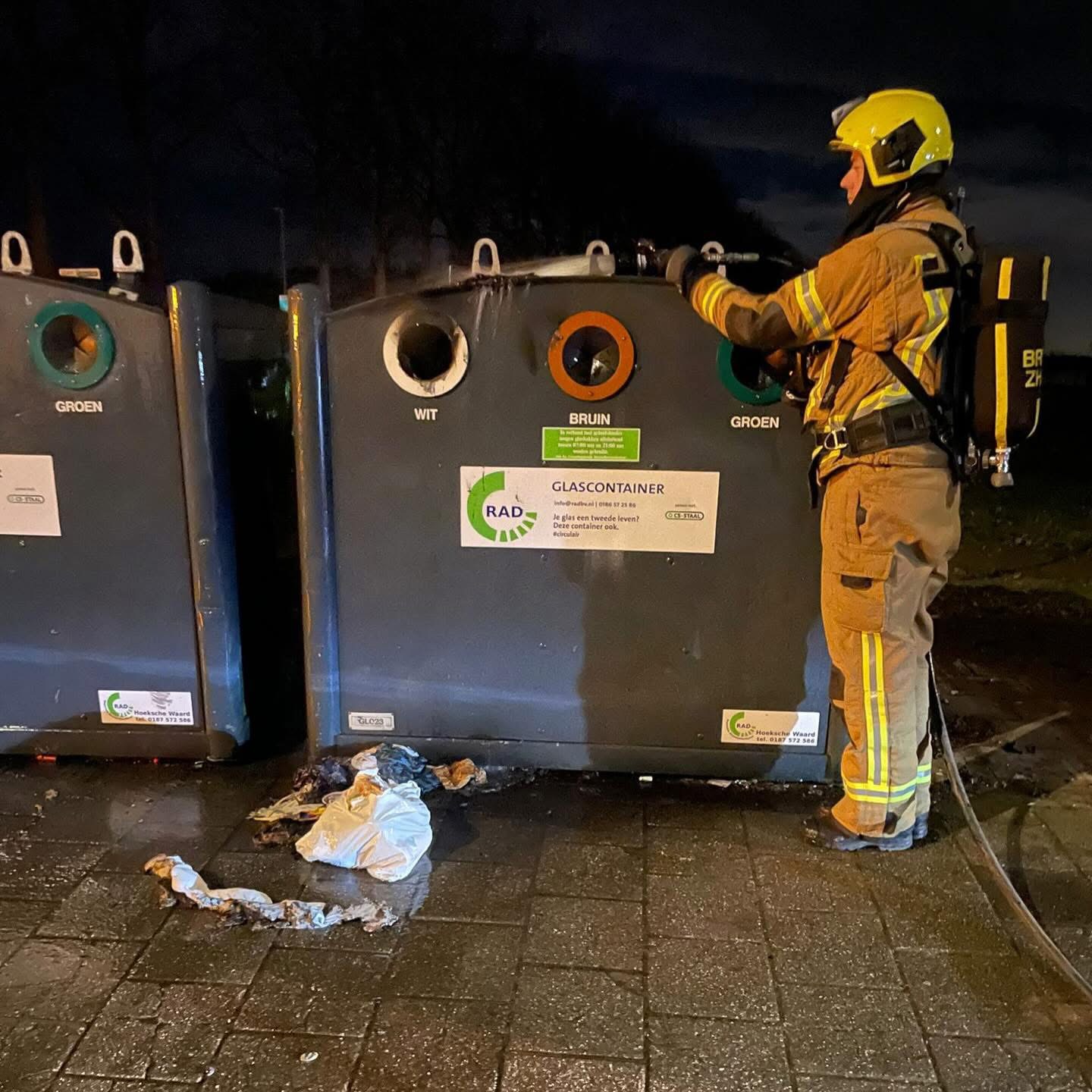 Wederom brand bij ijsbaan in Strijen