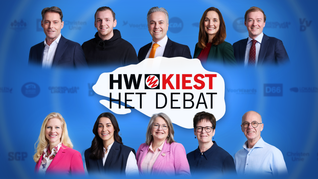Verkiezingsdebat Gemeente Hoeksche Waard op 16 maart in Puttershoek