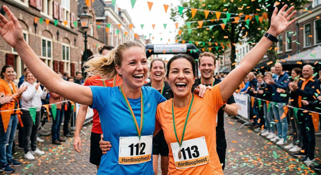 Eerste editie Hardloopfeest door Oud-Beijerland op 26 juni