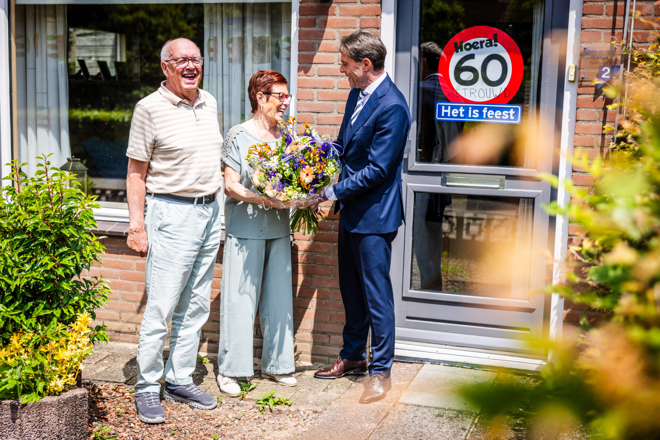 Diamanten huwelijk voor echtpaar Remmers-Letterman uit Puttershoek