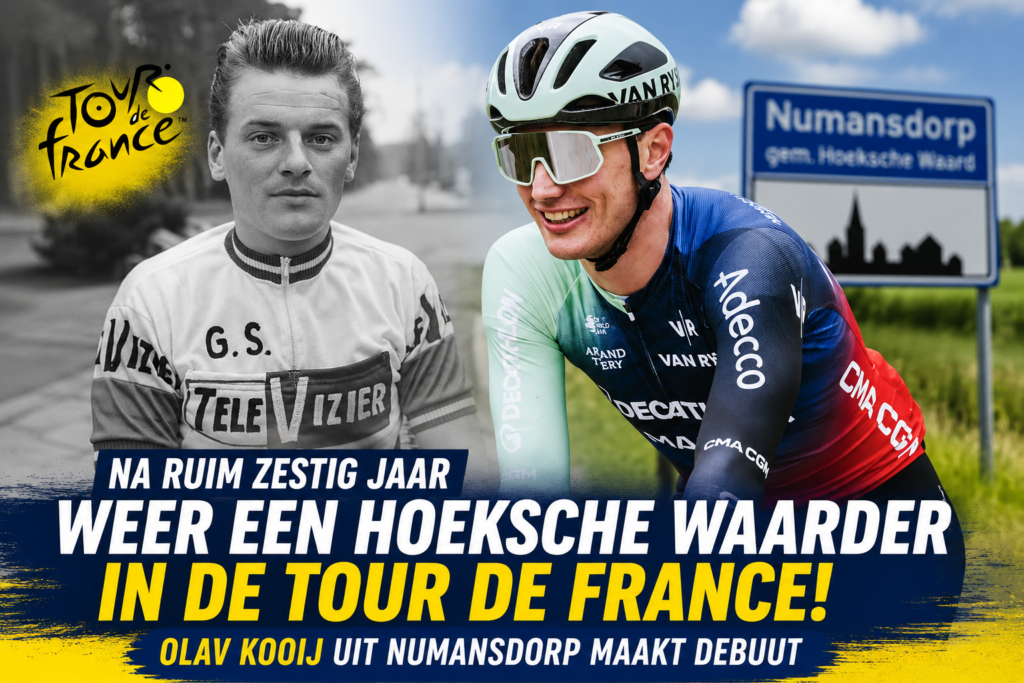 Na ruim zestig jaar weer een Hoeksche Waarder in de Tour de France