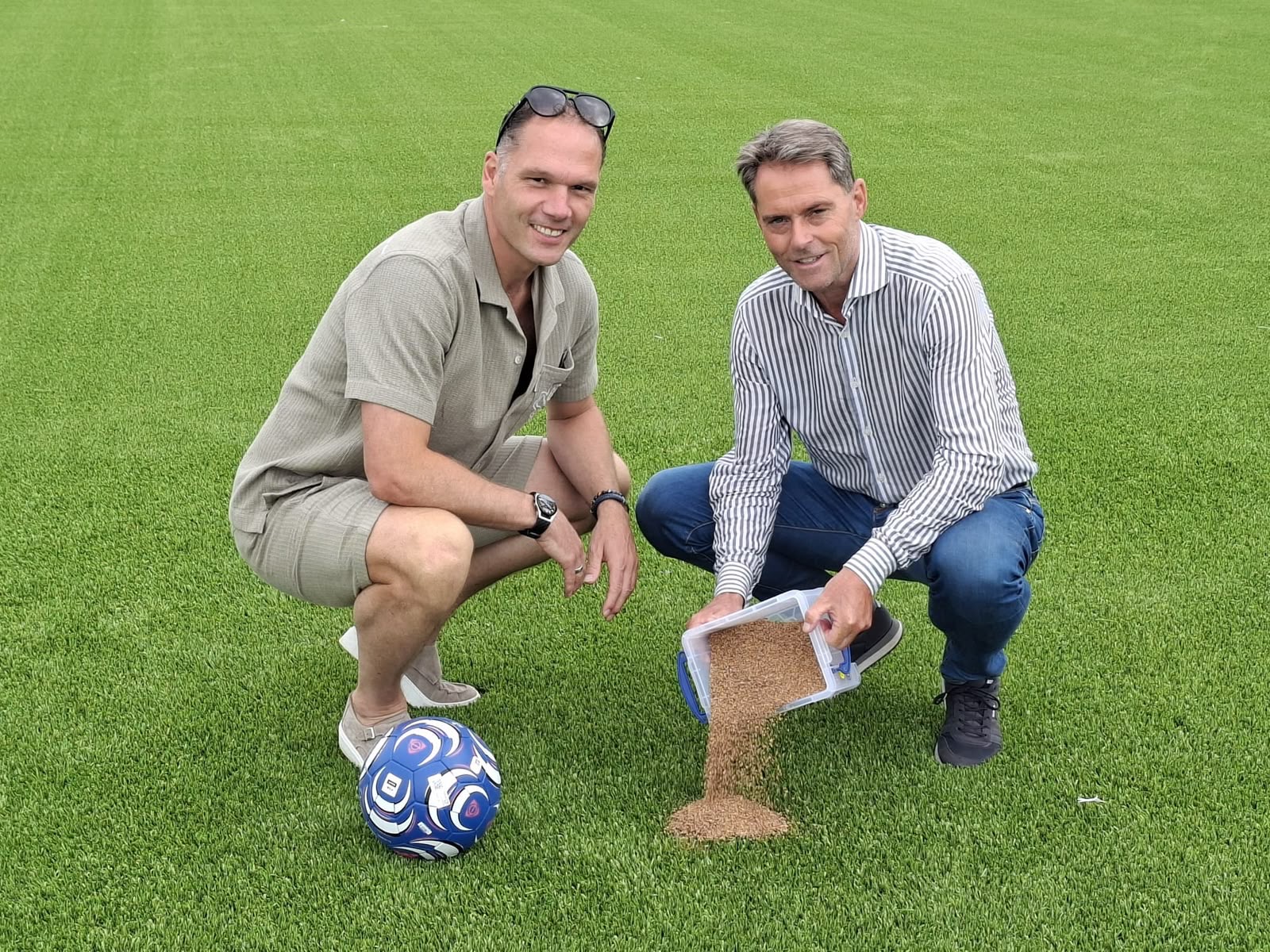 NBSVV krijgt primeur met duurzaam kunstgrasveld