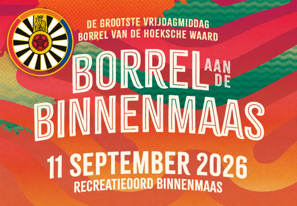 Een middag feest, een jaar lang impact: Borrel aan de Binnenmaas steunt goede doelen in de Hoeksche 