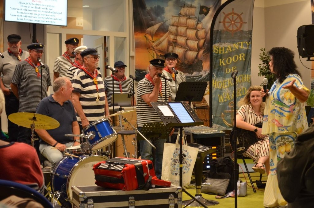 Shantykoor De Hoeksche Waard opnieuw te gast in Zwijndrecht