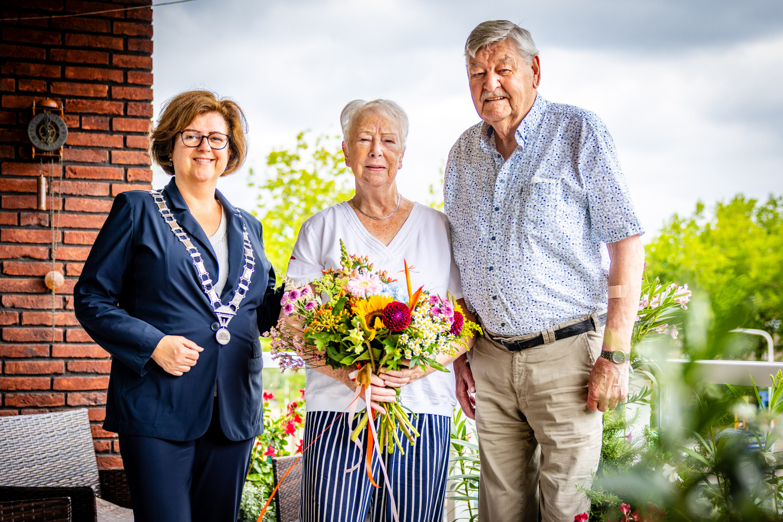 Echtpaar Wildenberg-Moller uit Oud-Beijerland viert briljanten huwelijksjubileum