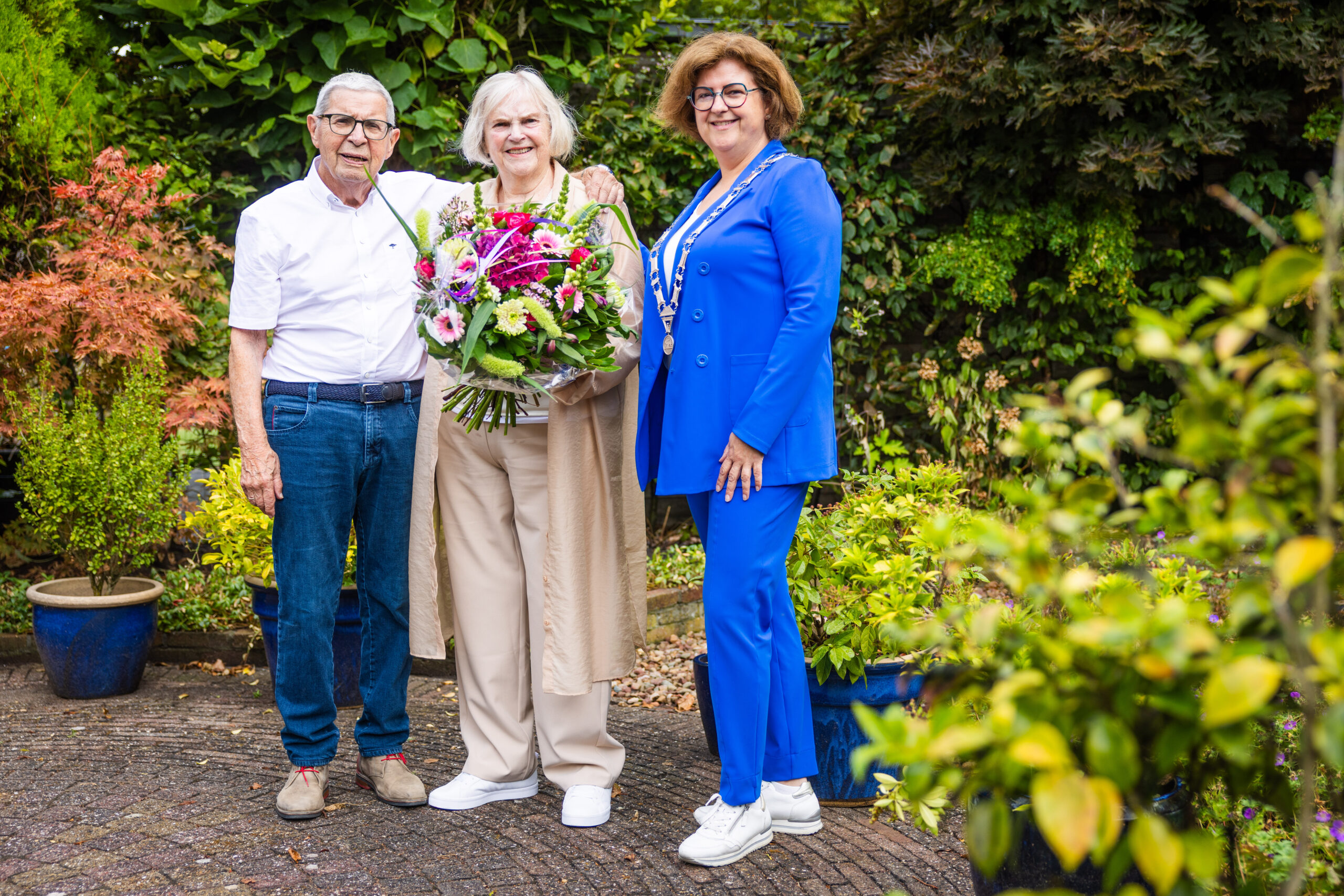 Echtpaar Verploegen-van Geemert uit Numansdorp viert briljanten huwelijksjubileum