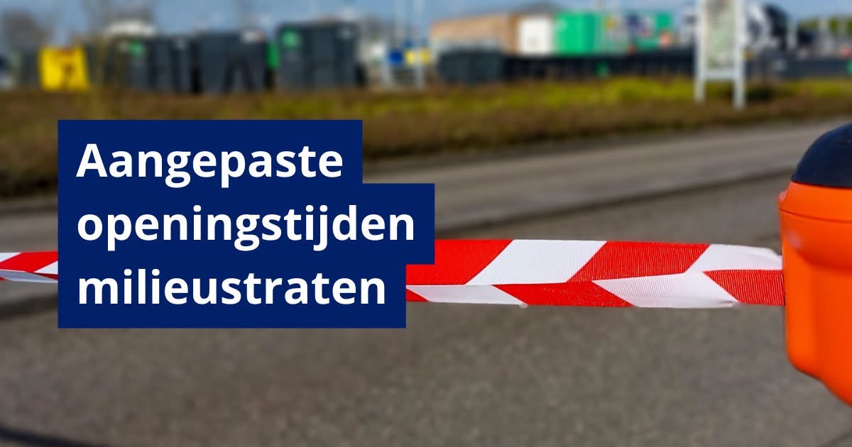 Tropenrooster voor milieustraten Westmaas en Middelharnis vanwege hitte