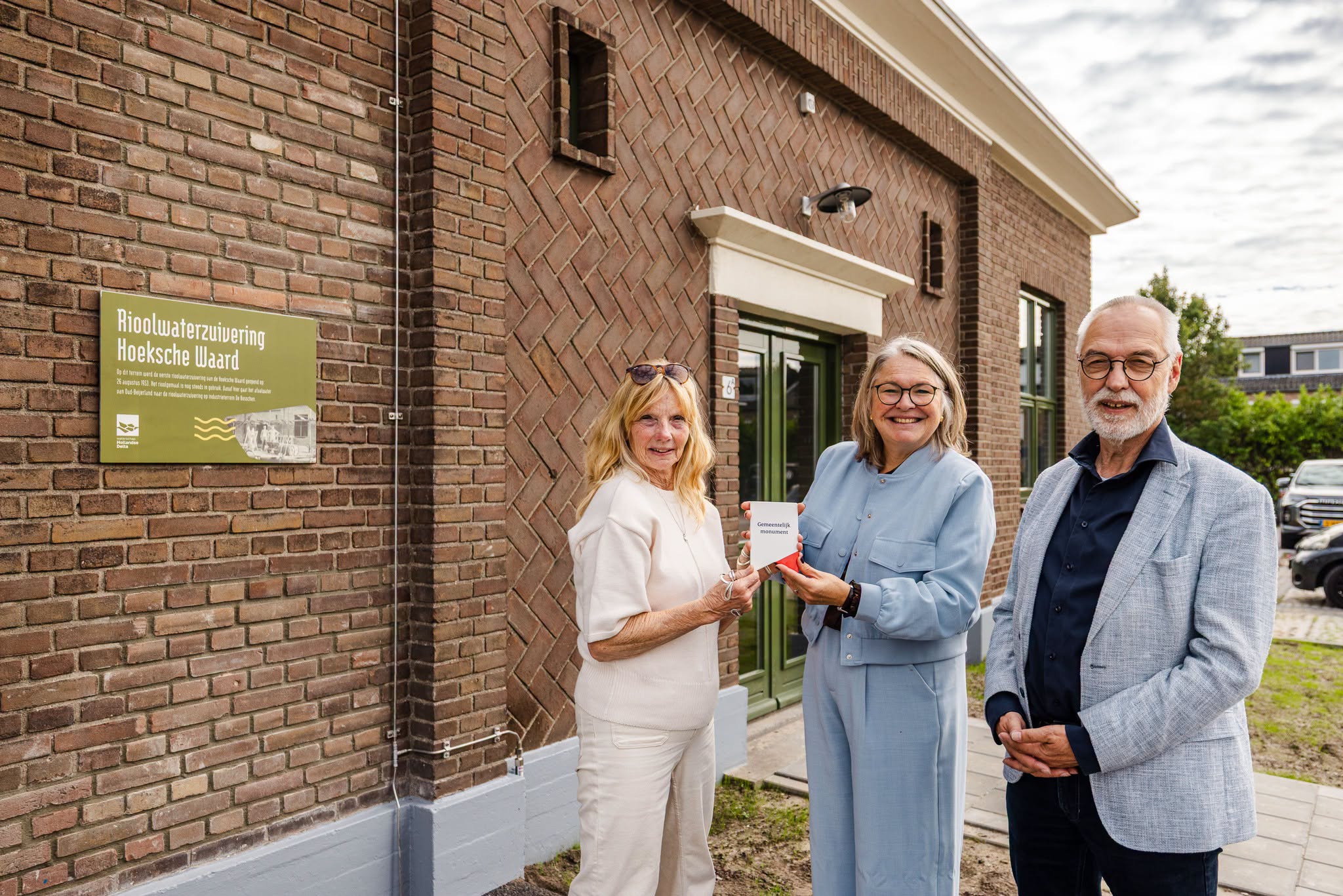 Historisch rioolgemaal in Oud-Beijerland na renovatie officieel geopend