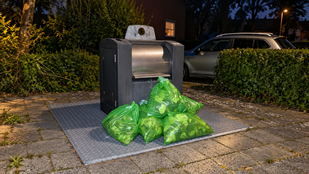 Zeven nieuwe vrijwilligers helpen Puttershoek schoon te maken